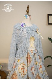 Miss Point Cat Rose Tea Overblouse and Overdress(Reservation/Full Payment Without Shipping)